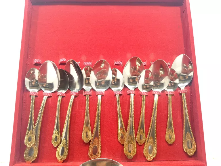 ZESTAW SZTUĆCÓW PRINCESS GOLD GERMANY