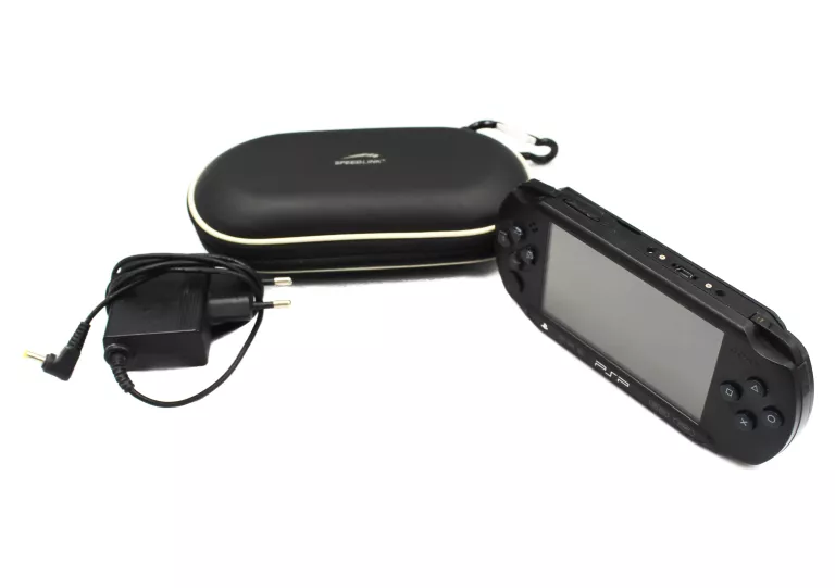 KONSOLA SONY PSP STREET E-1004 ETUI KARTA 4GB+ŁAD