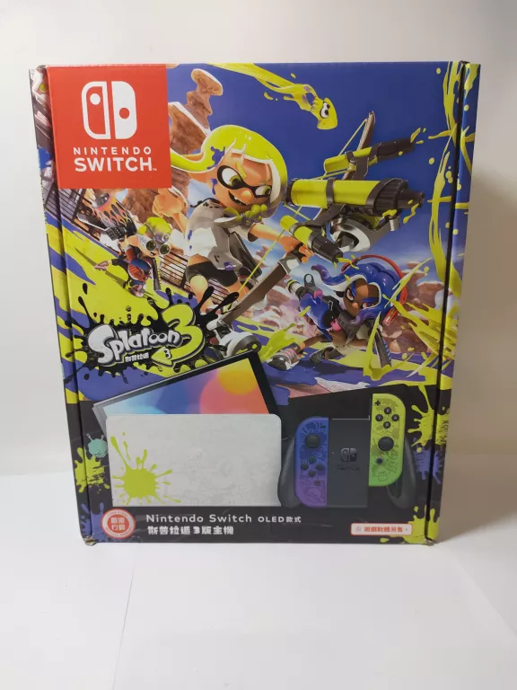 KONSOLA NINTENDO SWITCH OLED 64GB SPLATOON 3