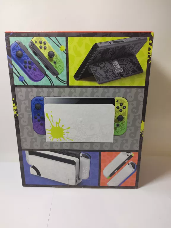 KONSOLA NINTENDO SWITCH OLED 64GB SPLATOON 3