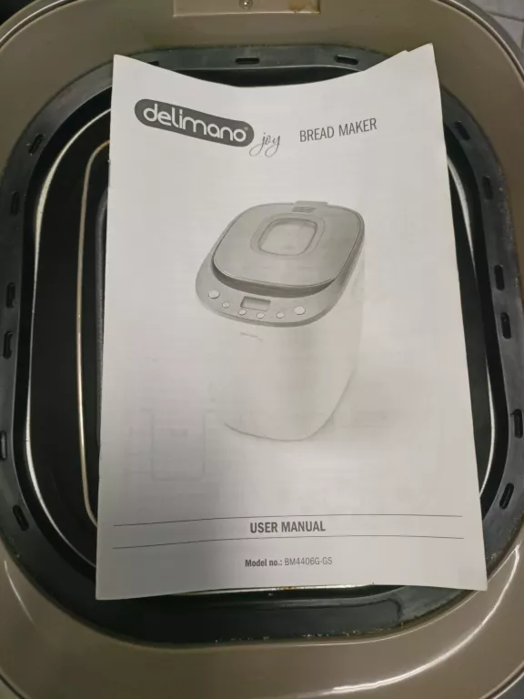 WYPIEKACZ DO CHLEBA DELIMANO BM4406G-GS
