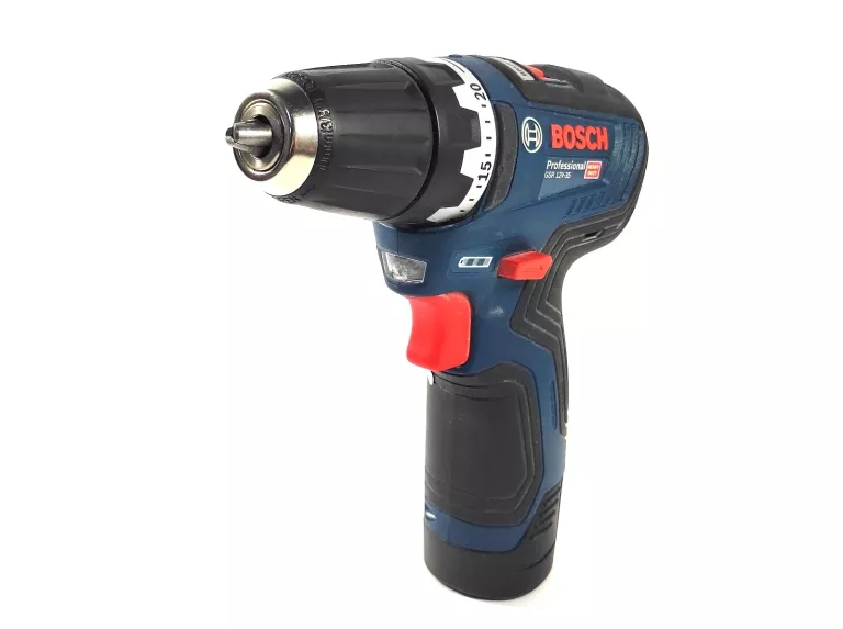 WKRĘTARKA GSR 12V-35 BOSCH 2X3,0AH BEZSZCZOTKOWA