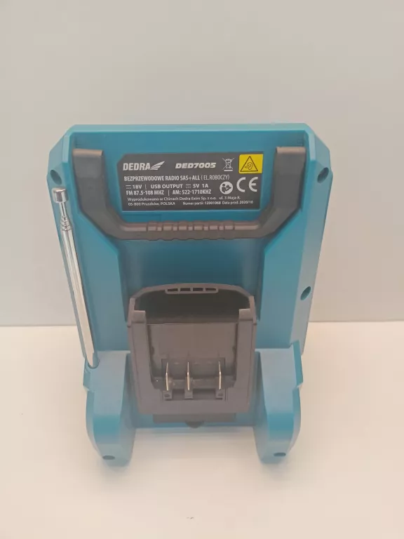 RADIO BUDOWLANE DEDRA DED7005