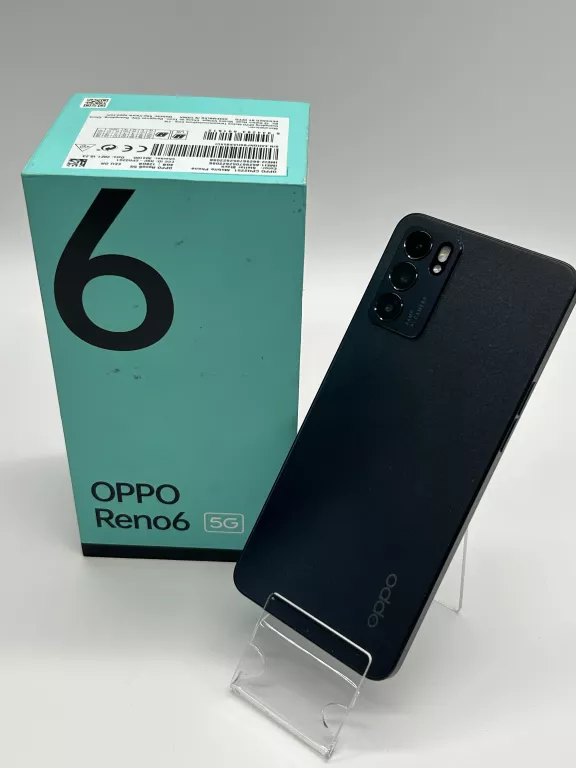 SMARTFON OPPO RENO 6 5G 8/128GB BEZ BRANDU STAN!