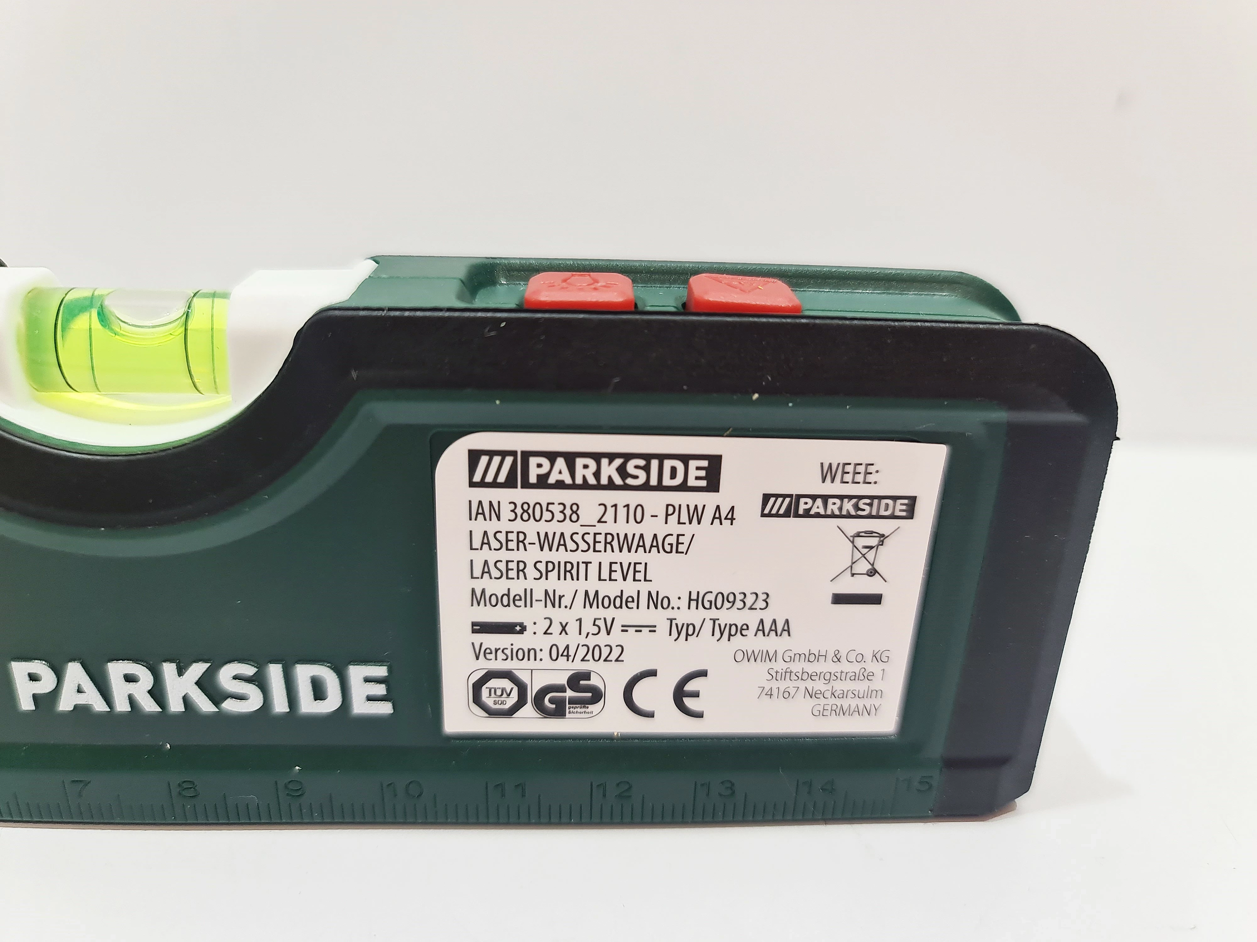 poziomica-laserowa-parkside-plw-a4-stan-uzywany