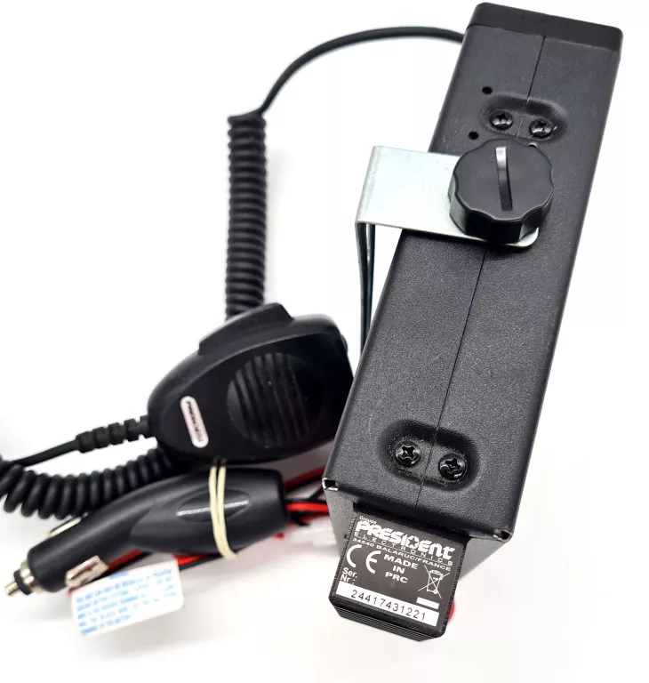 CB RADIO PRESIDENT + GRUSZKA + ANTENA