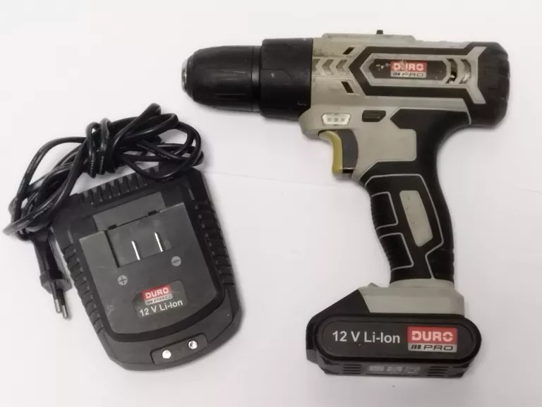 WIERTARKO WKRĘTARKA 12V-LI ION DURO PRO