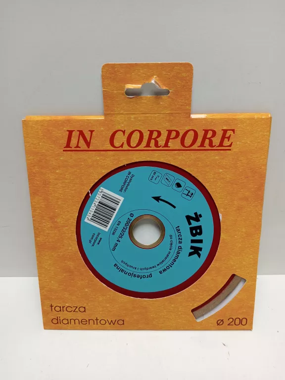 TARCZA DIAMENTOWA IN CORPORE TARAN 200 X 25,4 MM