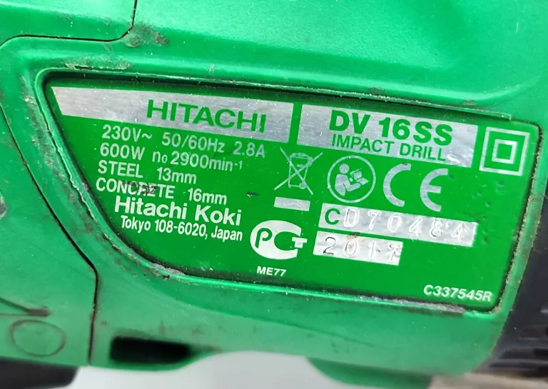 WIERTARKA HITACHI DV16SS