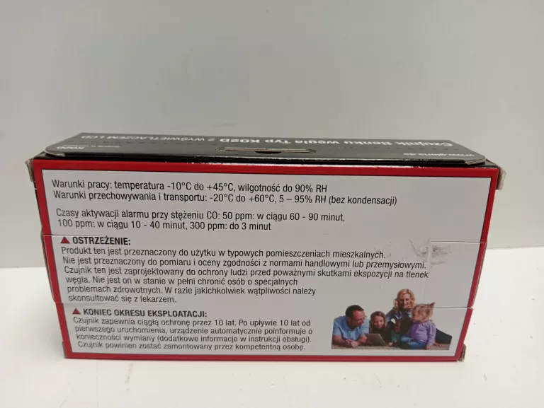 CZUJNIK TLENEK WĘGLA CZADU TYP K02D GLORIA LCD