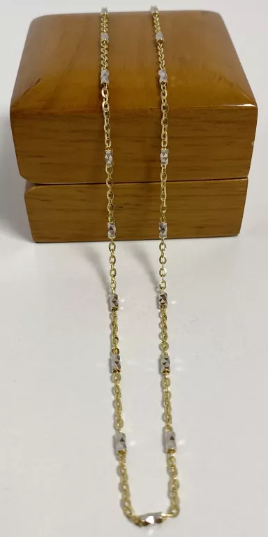 wyjatkowy-zloty-lancuszek-ct585-55-cm-ostrowiecka-6-radzyn-podlaski