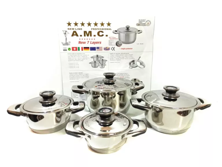 jak-nowy-zestaw-garnkow-amc-23-ele-z-termometrem-stan-uzywany