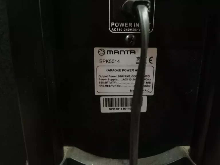 GŁOŚNIK DUŻY MANTA SPK5014