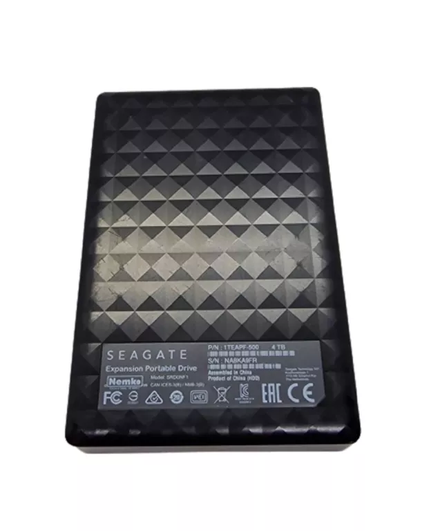 DYSK ZEWNĘTRZNY HDD SEAGATE EXPANSION PORTABLE 4T