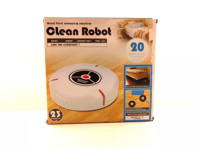 ODKURZACZ NA BATERIE CLEAN ROBOT