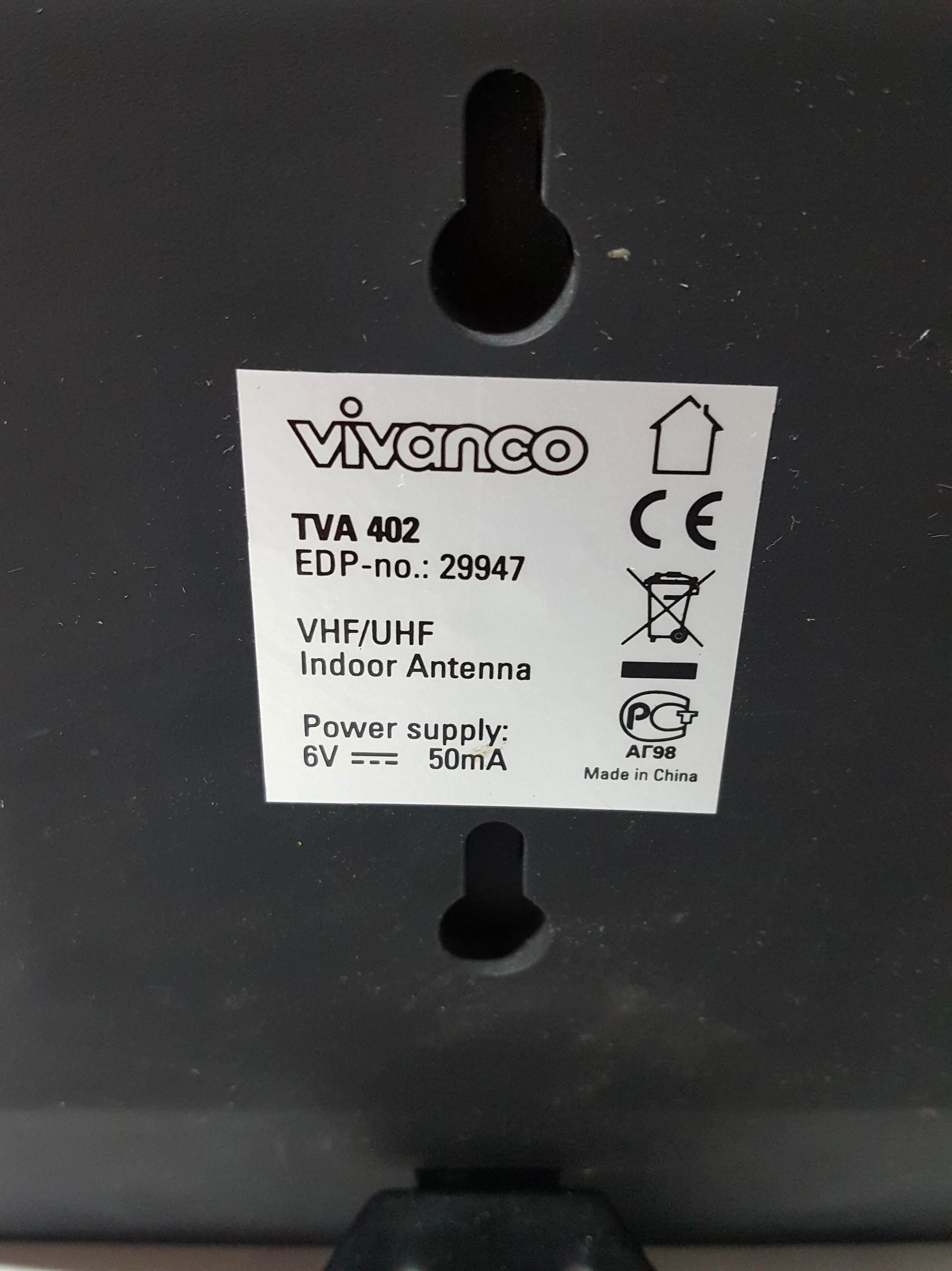 antena-pokojowa-vivanco-tva-402-stan-uzywany