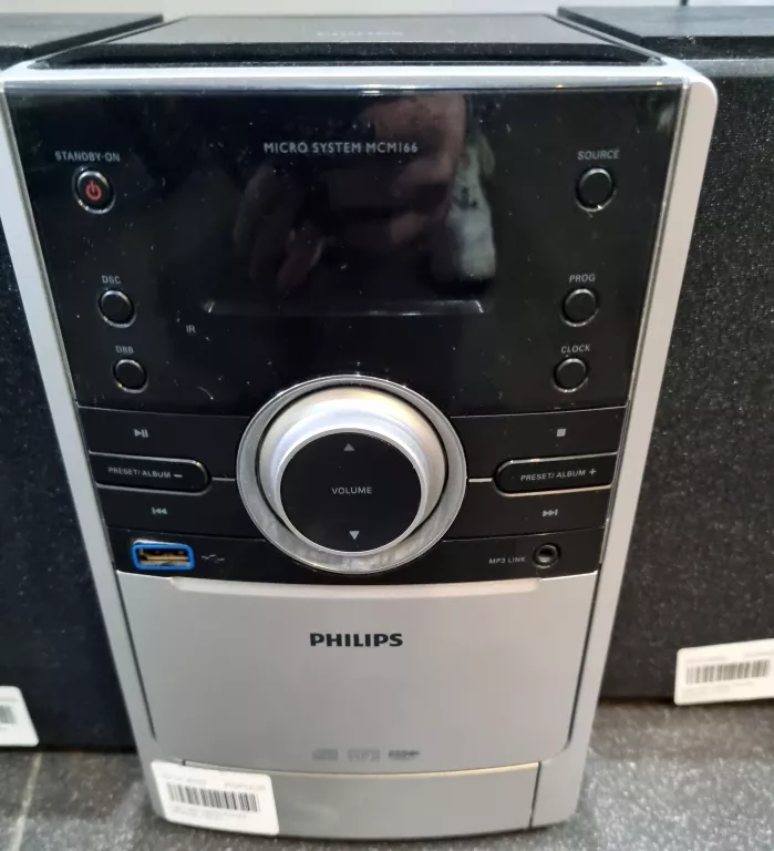 MINI WIEŻA PHILIPS MCM166 + PILOT