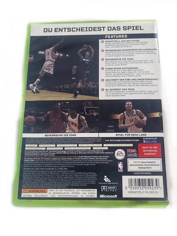 GRA XBOX 360 NBA LIVE 08
