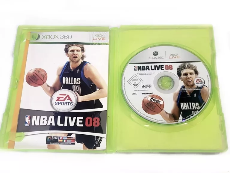 GRA XBOX 360 NBA LIVE 08