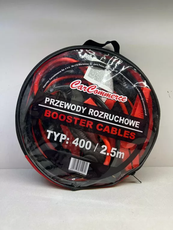 PRZEWODY ROZRUCHOWE BOOSTER CABLES
