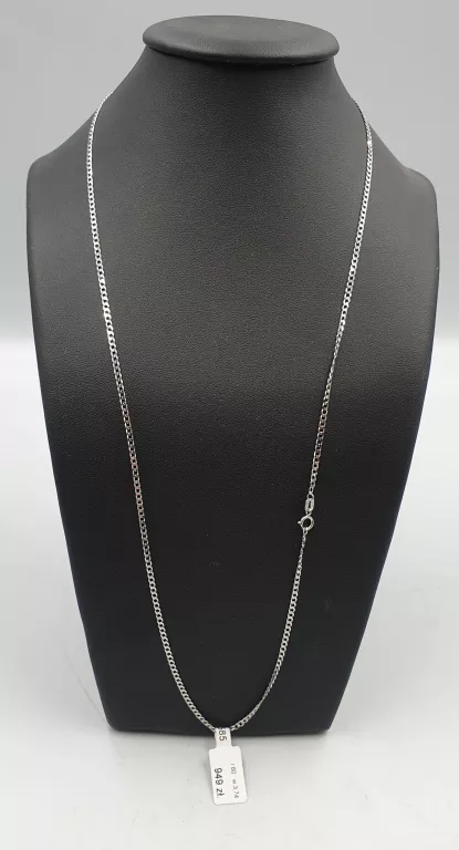 ZŁOTY ŁAŃCUSZEK BIAŁE ZŁOTO P.585 3,74 GR 60 CM