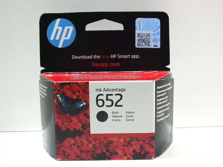 TUSZ HP 652 F6V25AE CZARNY