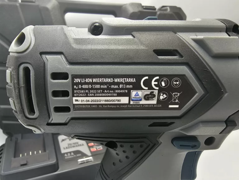 wiertarko-wkretarka-ferrex-20v-stan-powystawowy