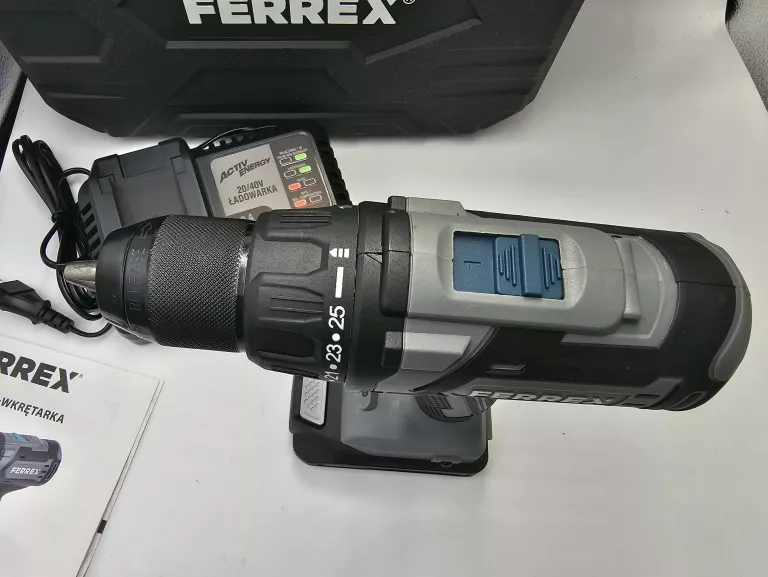 WIERTARKO WKRĘTARKA FERREX 20V