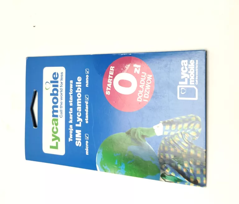 ZESTAW STARTOWY LYCAMOBILE 5