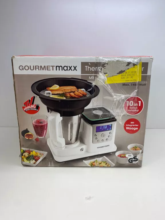 ROBOT KUCHENNY GOURMETMAXX 10 W 1 THERMOMIX ER