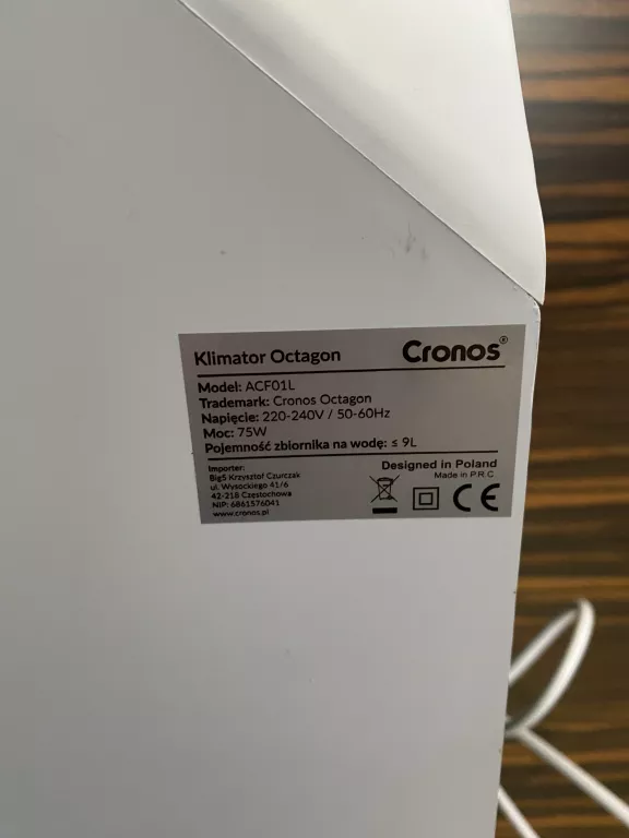 KLIMATOR CRONOS ACF01L PILOT