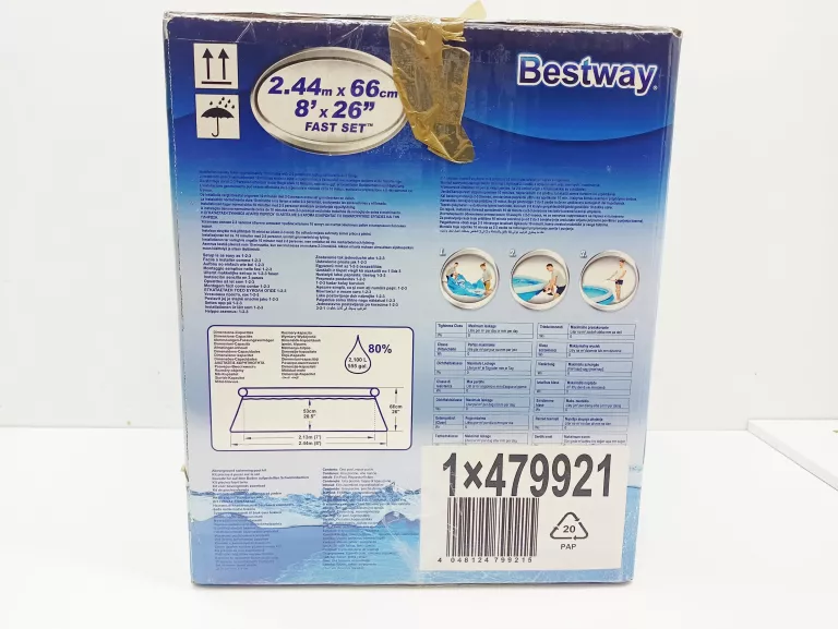 BASEN BESTWAY FAST SET 2,44M
