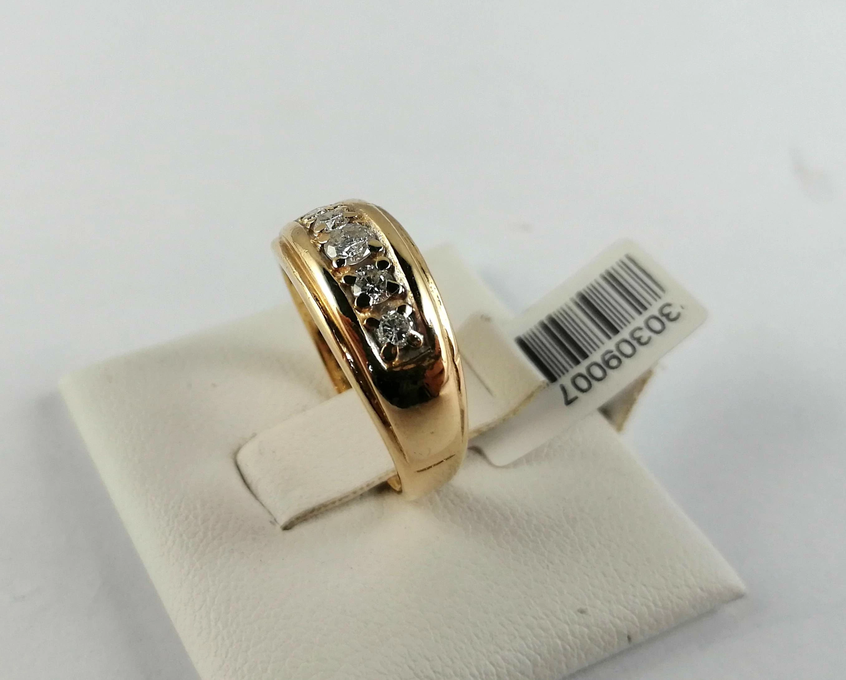 zloty-pierscionek-750-354g-brylantydiament-r11-stan-11323-2