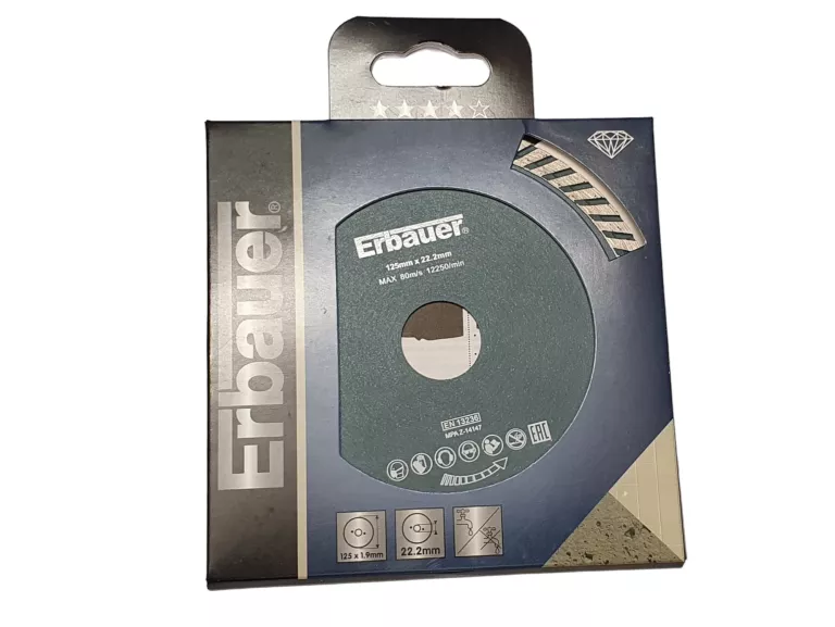 ERBAUER TARCZA DIAMENTOWA TURBO 125MM