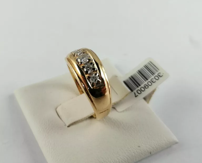 zloty-pierscionek-750-354g-brylantydiament-r11-stan-11323-2