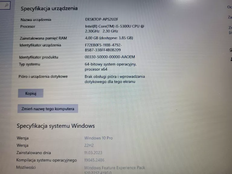 LAPTOP HP ELITEBOOK 820