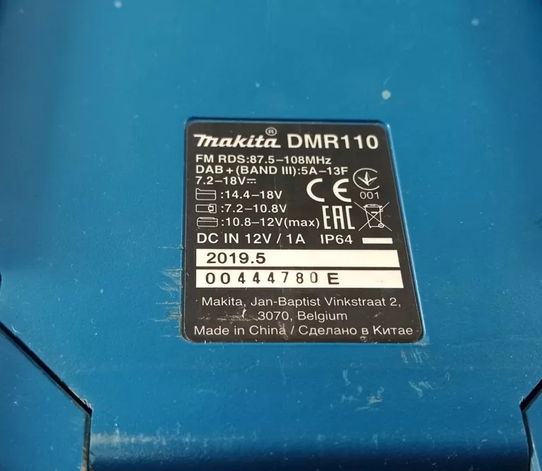 RADIO BUDOWLANE MAKITA DMR110