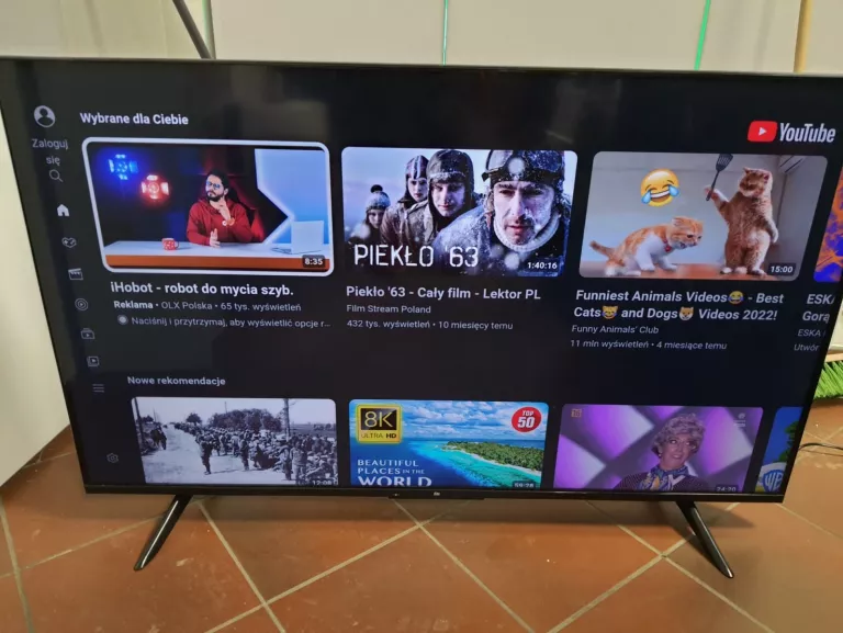 TELEWIZOR XIAOMI P1 L55M6-6AEU LED ANDROID TV