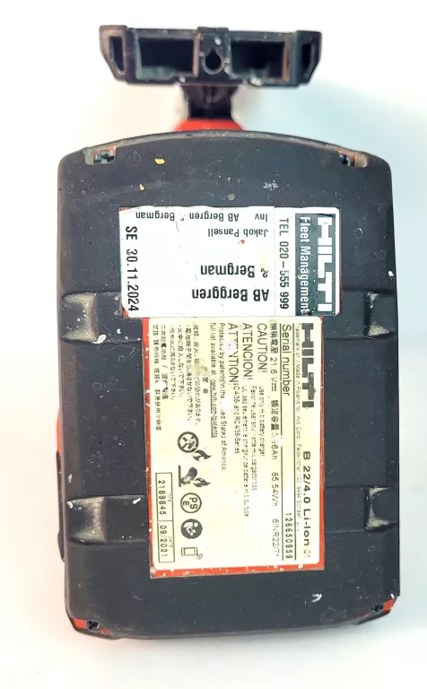 WYRZYNARKA AKUMULATOROWA HILTI SJT 6-A22