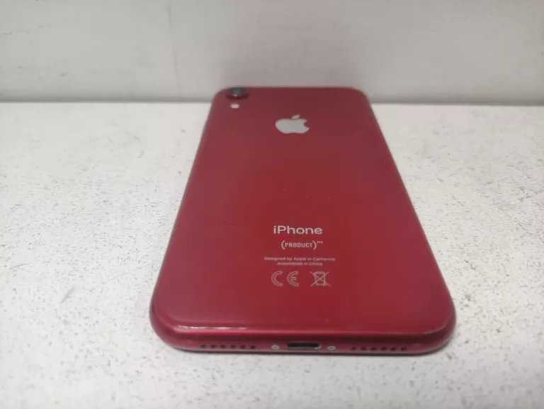 TELEFON IPHONE XR RED 64GB KOMPLET