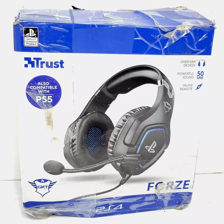 SŁUCHAWKI TRUST GXT 488 FORZE PS4/PS5 STAN DB