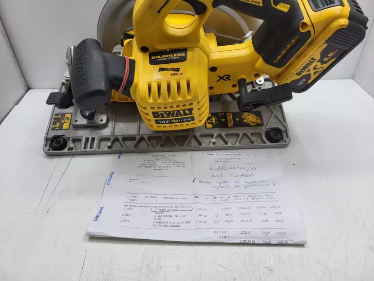 PILARKA TARCZOWA DEWALT DCS572P2 + BATERIA