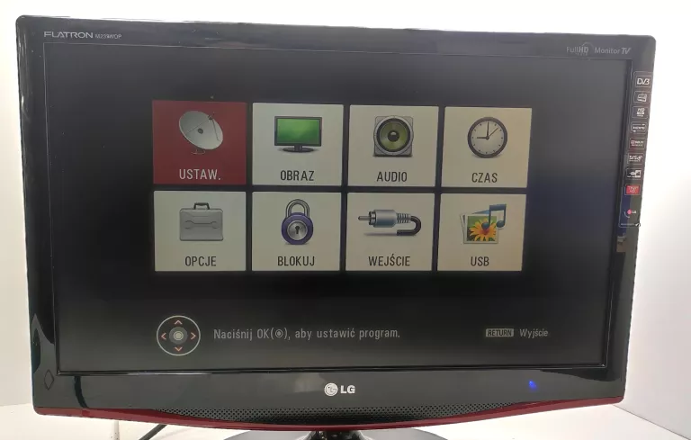 MONITOR TV LG FLATRON M237WDL OPIS