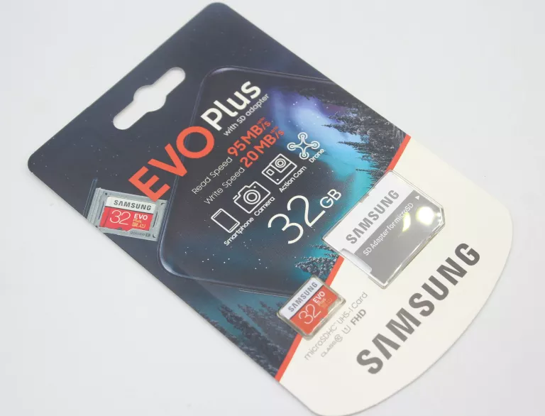 KARTA PAMIĘCI SAMSUNG EVO PLUS 32GB MICRO SD