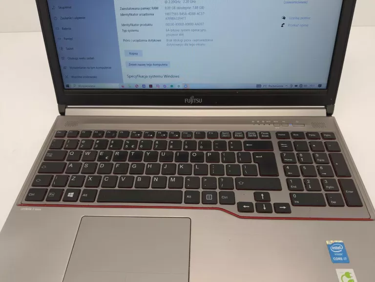 lifebook e series i7