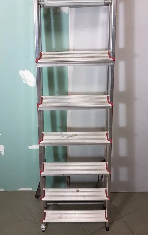 DRABINA KRAUSE 7-STOPNIOWA 3,45 M ALUMINIUM 150 K