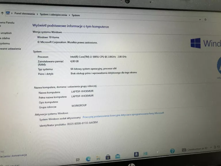 laptop-hp-250-g5-stan-uzywany