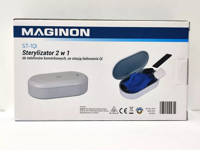 MAGINON ST-1QL STERYLIZATOR 2 W 1 DO TELEFONÓW