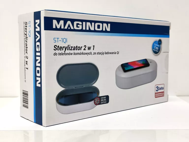 MAGINON ST-1QL STERYLIZATOR 2 W 1 DO TELEFONÓW