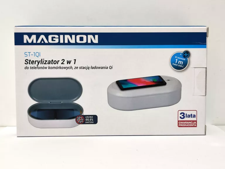 MAGINON ST-1QL STERYLIZATOR 2 W 1 DO TELEFONÓW